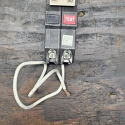 Eaton 50Amp 220GFI Plug On Mount Ground Fault Circuit Breaker
