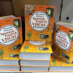 Merriam-Webster’s Spanish-English Visual Dictionary - Features 8,000+ Full-Colo