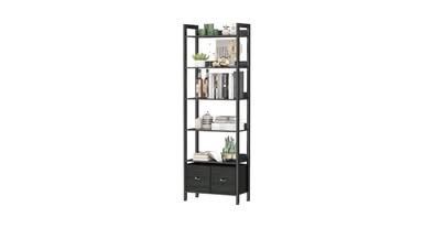 Modern Black Bookcase