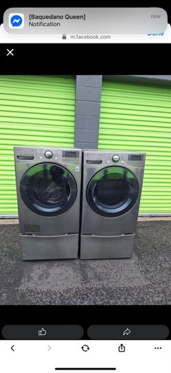 Washer and dryer
