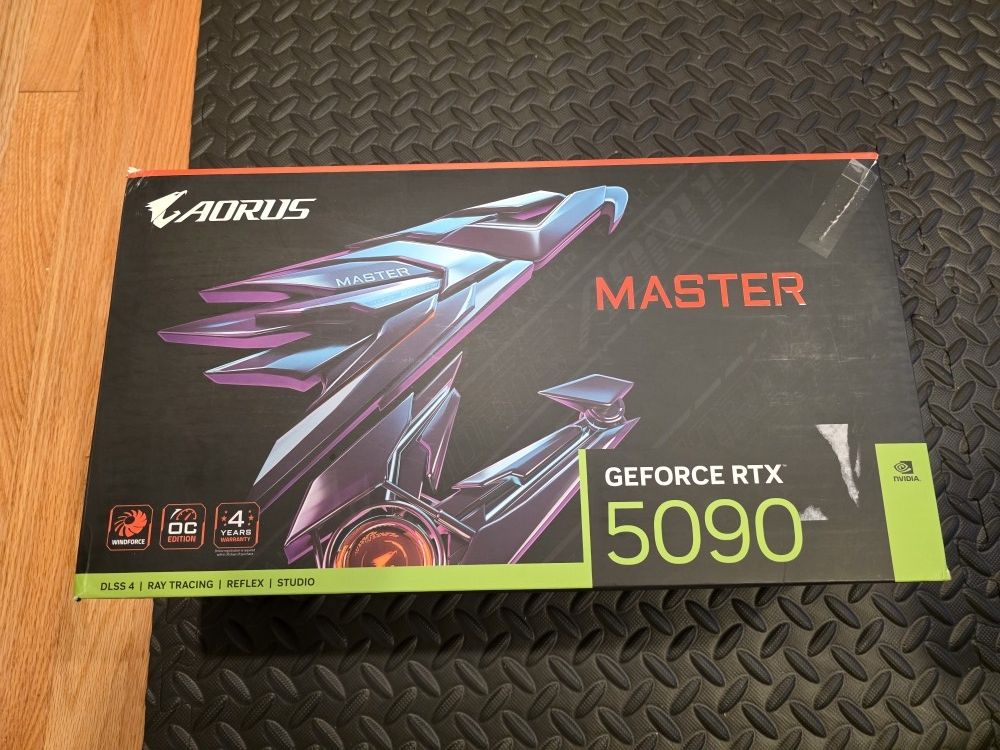 Gigabyte Nvidia GeForce RTX 5090 Aorus Master 32GB Graphics Card