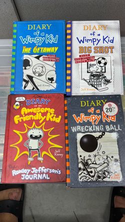 Diary Of A Wimpy Kid Books