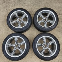 Boss 338 Wheels 18×9.5 Center Caps Rims Tires