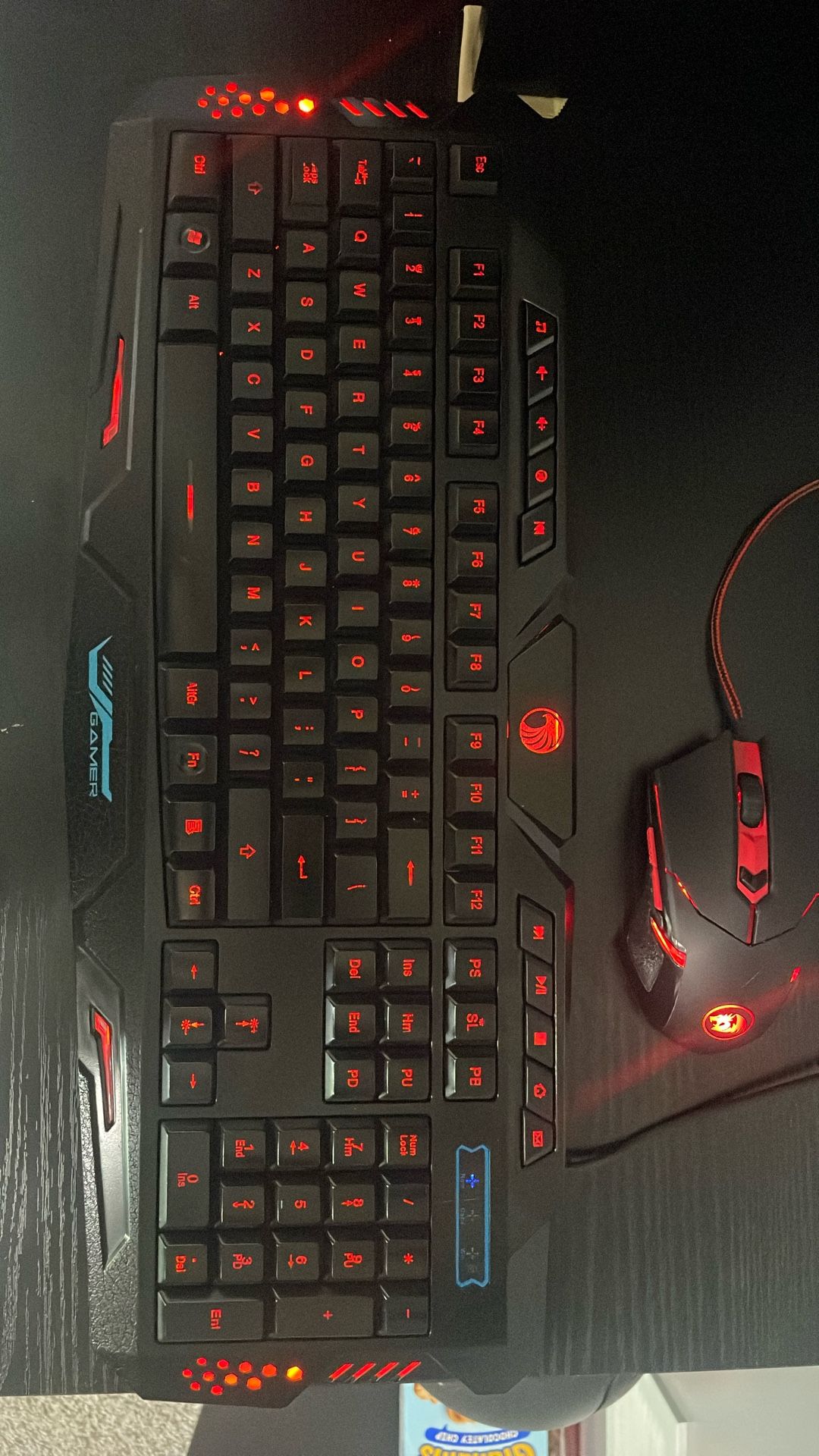 Gaming Keyboard And Mouse