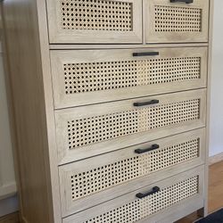 Boho 6 Drawer Dresser 