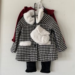 Max Studio 3-Piece Girls Set Size 2T. NWT
