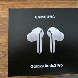 Brand New Samsung Galaxy Buds 3 Pro White