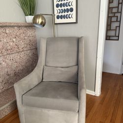 West Elm Glider And Ottoman