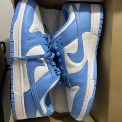 unc dunk size 13 worn 2x