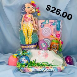 Summer Doll Easter Basket 