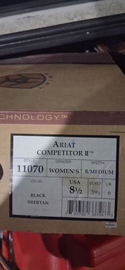 Ariat Competitor II Women's Boots Size 8.5