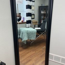 Giant Leaning Mirror