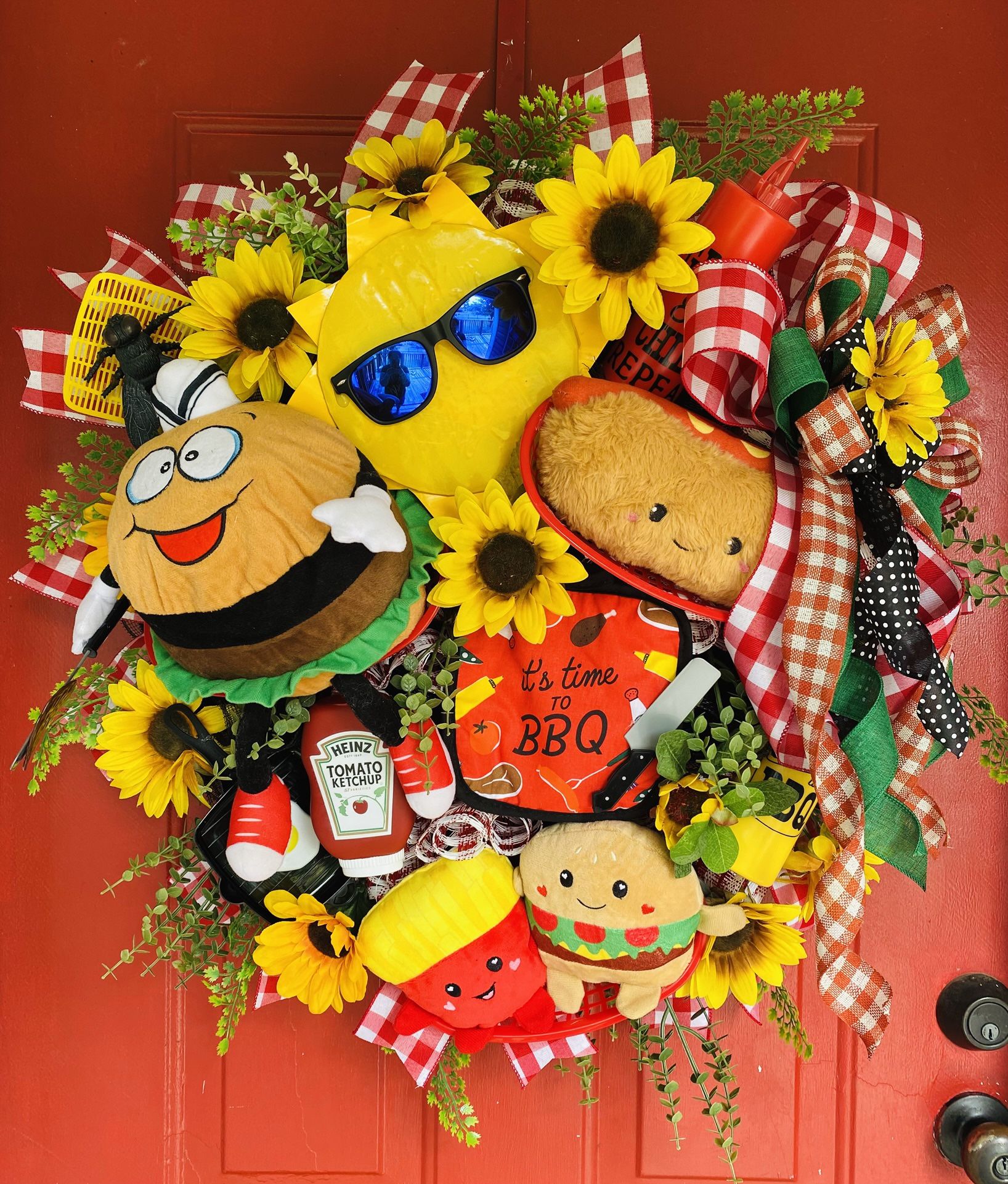 Summer BBQ Wreath 
