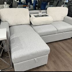 Gorgeous Pull Out Sleeper Sectional Huge Liquidation Blowout Sale Only $699