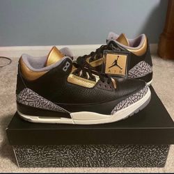Air Jordan 3 Retro’s Black & Gold
