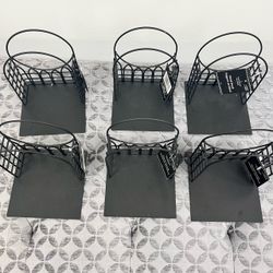 6 New Ashland Halloween Metal Display Stands