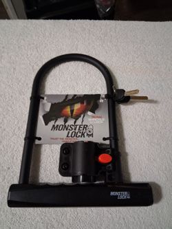 Monster Lock MLU115 Shackle U-Lock