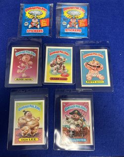 Lot Of 5 Original 1985 Garbage Pail Kids Cards Excellent Condition