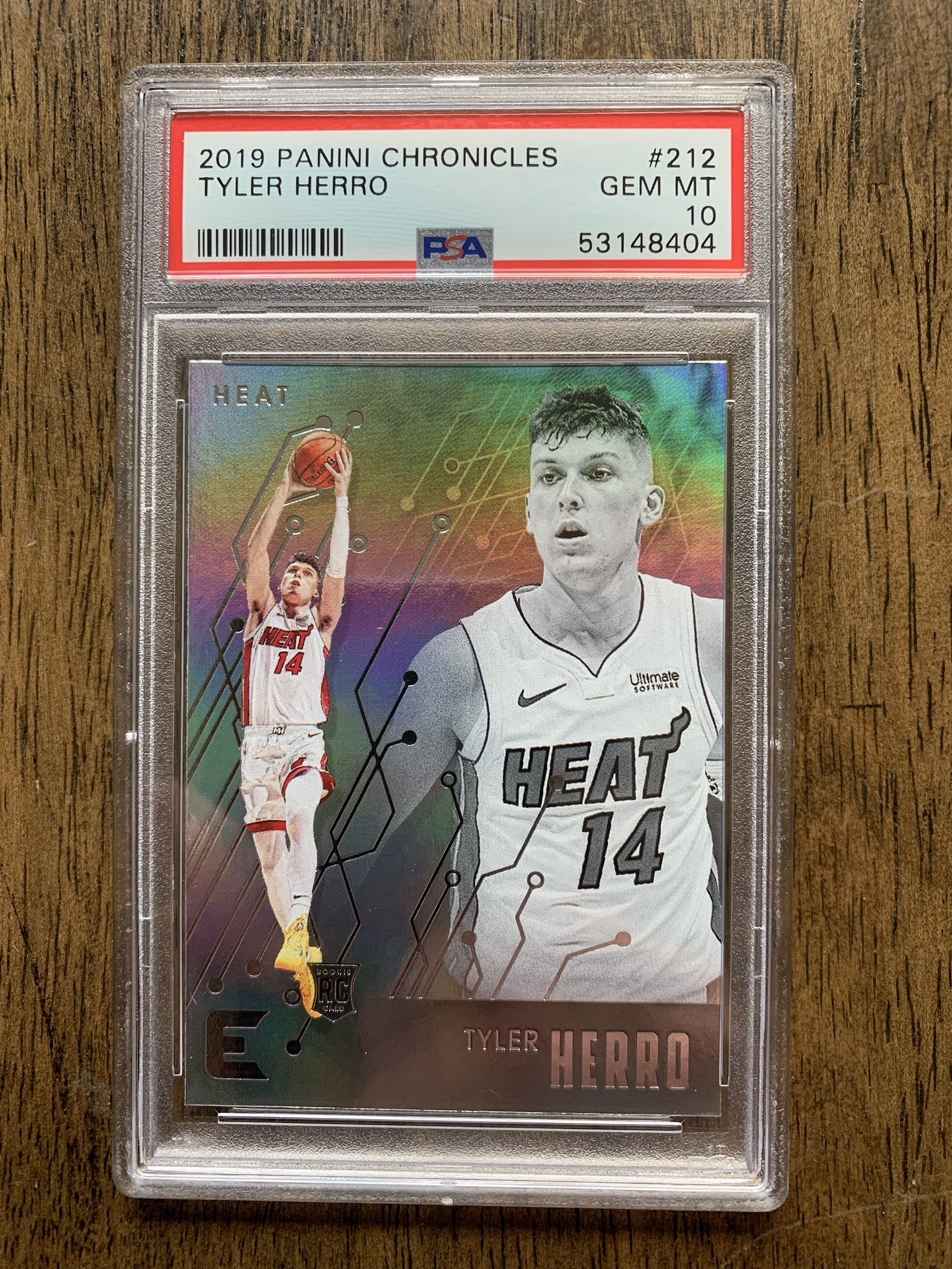 Tyler Herro 2019 Panini Chronicles PSA 10 Rookie Card