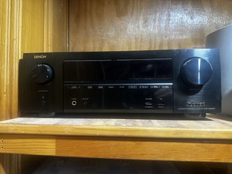 Denon AVR-X1600H 7.2-Channel Network AV Receiver – Like New Condition