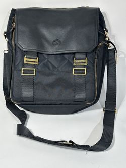 Diaper Bag PAPERCLIP Willow Backpack  With Convertible Changing Station - Black