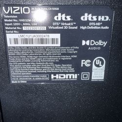 Vizio Flatscreen 32”