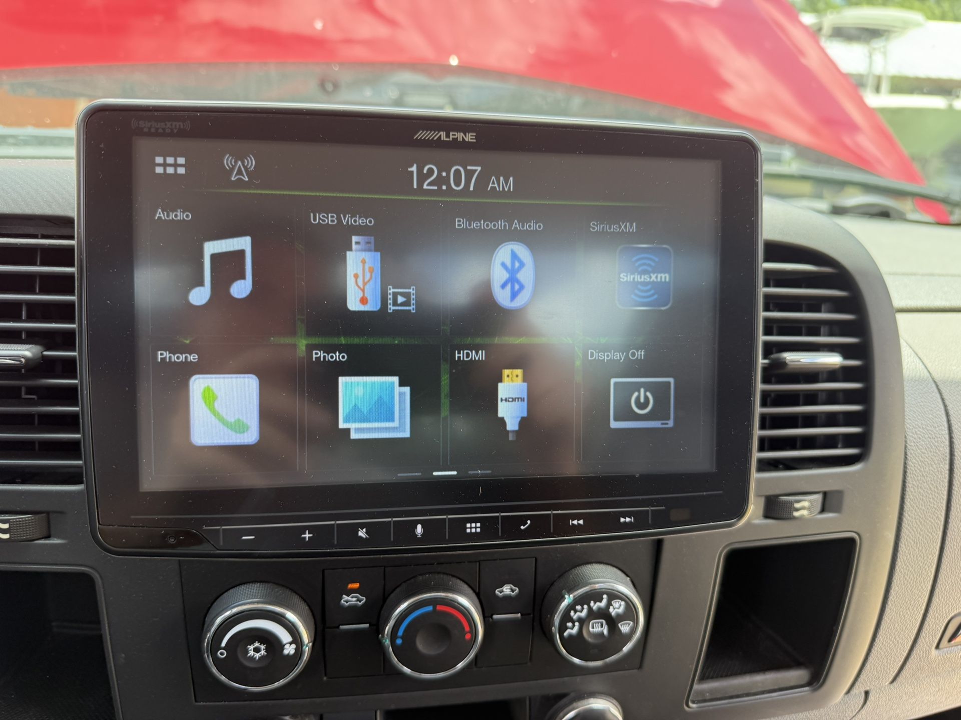 Alpine iLX-F409 Halo9 Bluetooth Media 1-Din Android Auto Apple CarPlay HDMI 9"