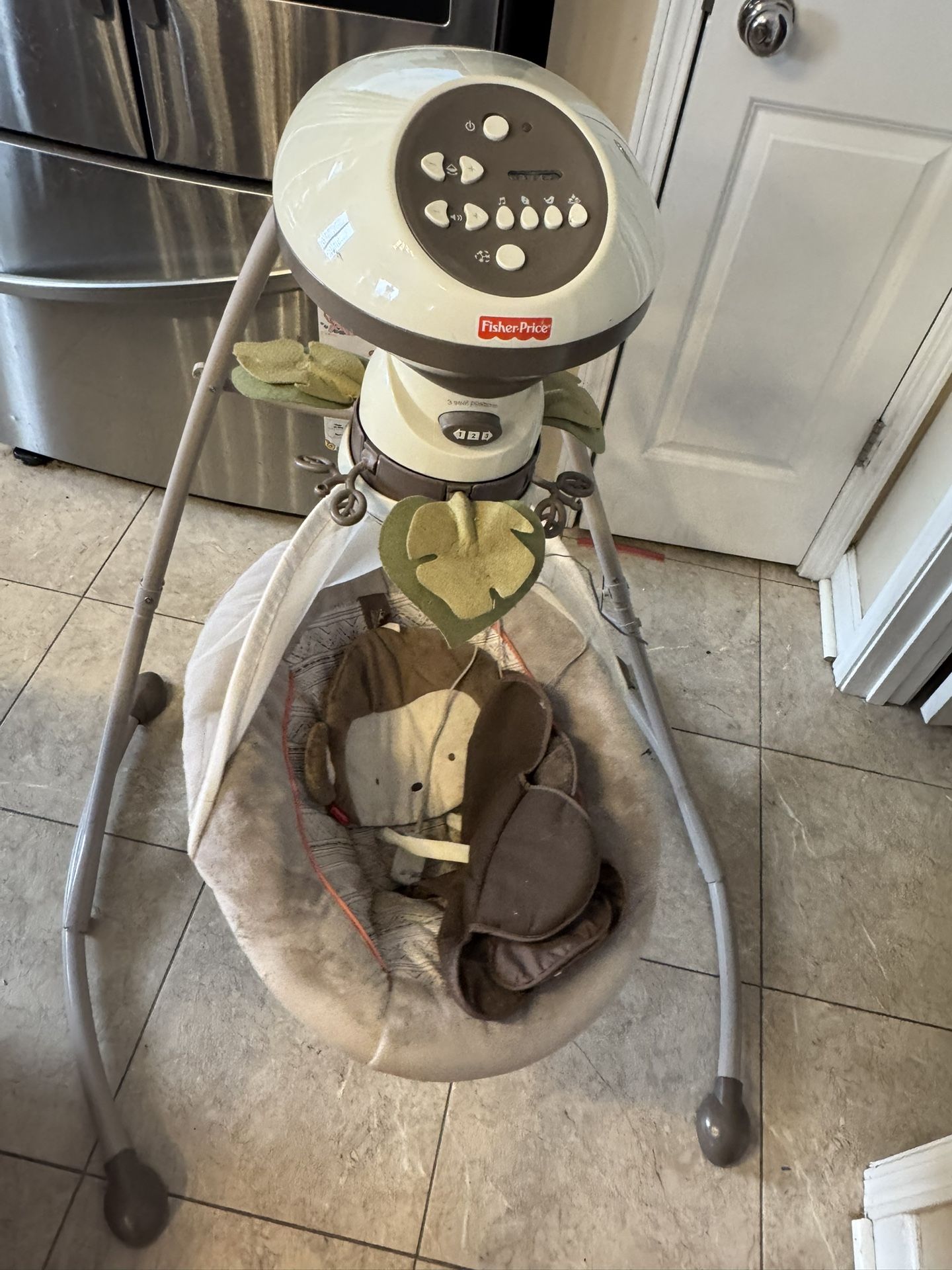 Fisher-Price Baby Swing (Monkey Theme)