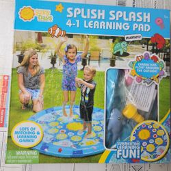Splish Splash 4 In 1 Learning Pad New