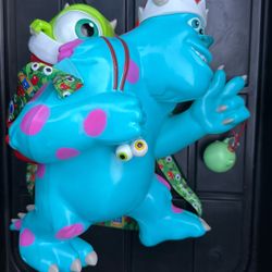 2024 Disney Parks Santa Sulley and Mike Popcorn Bucket – Monsters Inc