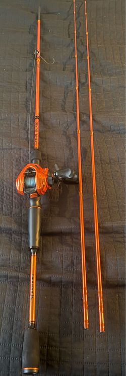 KastKing Lethal Blaze right hand  Twin-tip Fishing Rod and Reel Combo, Spinning & Baitcaster Combo, Flame Patter