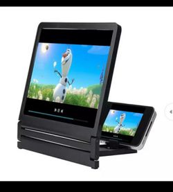 Portable Enlarged Screen 3D Video HD Movie Glass Phone Screen Amplifier Folding Magnifier Folding Bracket Display Expander Stand