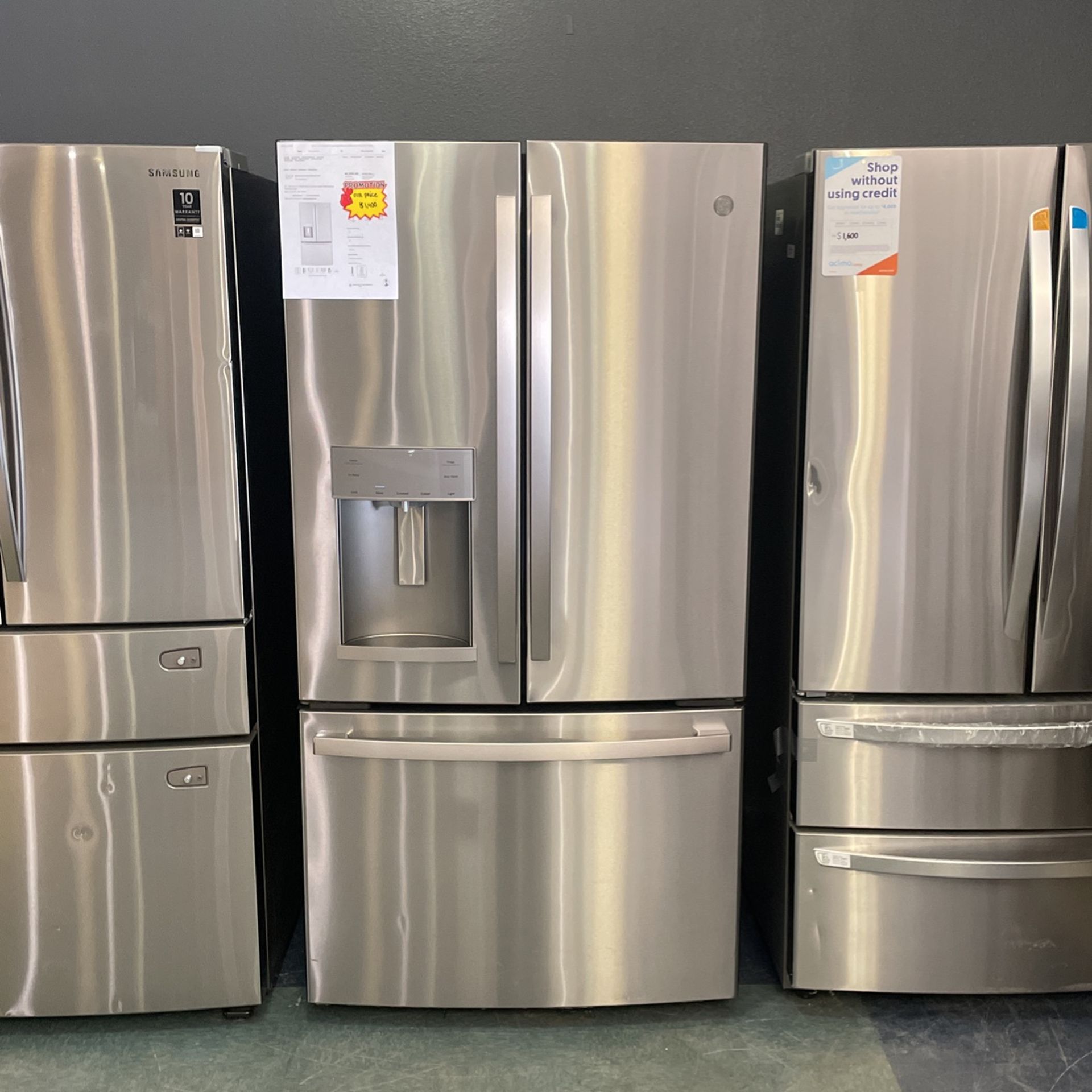GE Stainless Steel Counter Depth French Door Refrigerator‼️‼️,All Products : American Fashion Style Bags On Sale