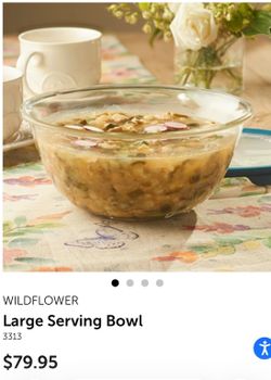 Large serving bowl