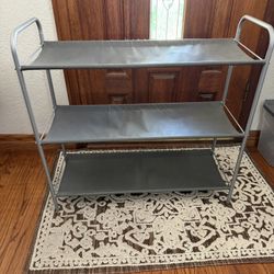 Simple Houseware 3-Tier Shoe Rack Storage Organizer, Grey 