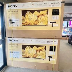 85 Tv $55 Down On Finacing free delivery six month warranty 85 TV Sony X 90 L smart 4K full array LED 120 Hz