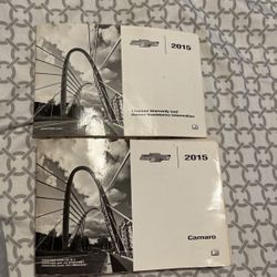 2015 Chevy Camaro Owners Manual and Owner Assistance Info