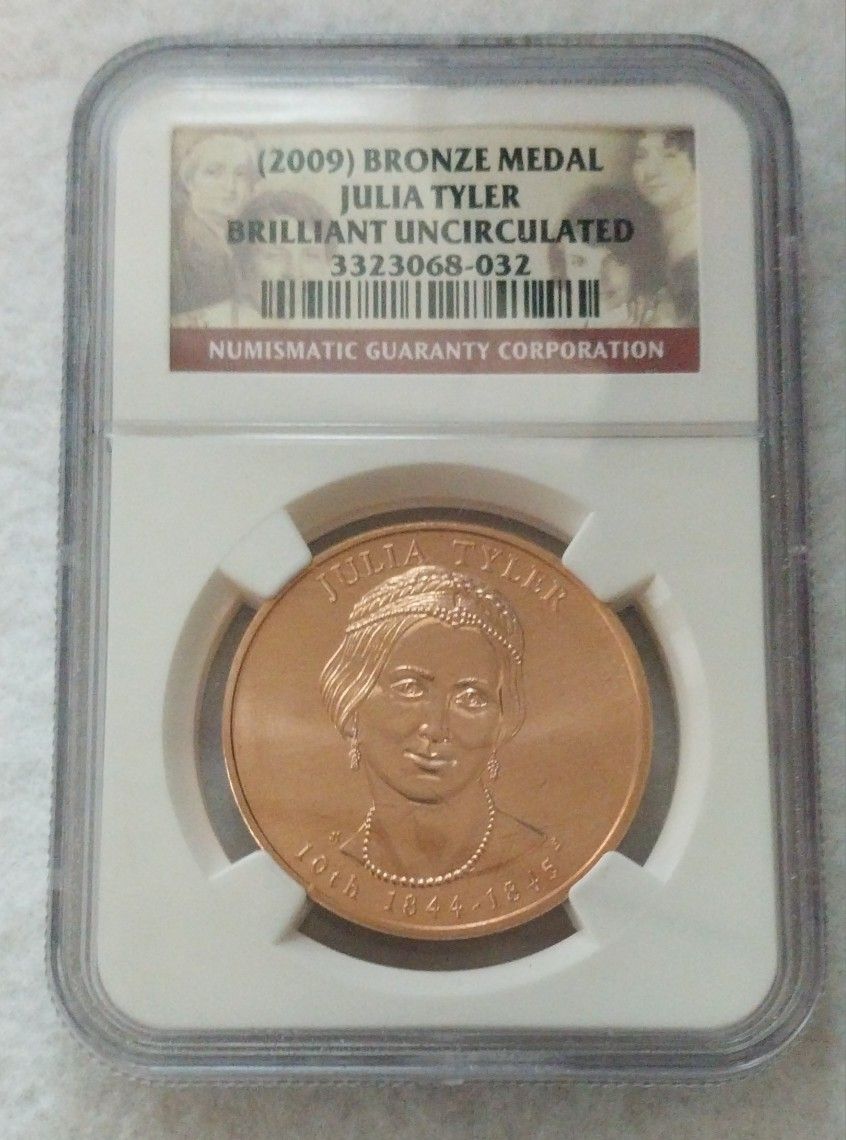2009 Bronze Medal Julia Tyler NGC Certified BU