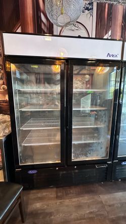 Like New Atosa 2-Door Commercial Refrigerator + Freezer (2024 Models) (for sale)
