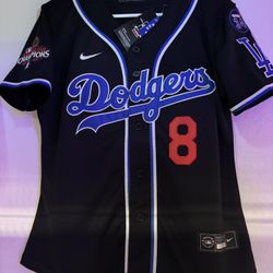 Kike Hernandez Women Jersey Black 