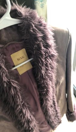 Mango real leather super nice jacket