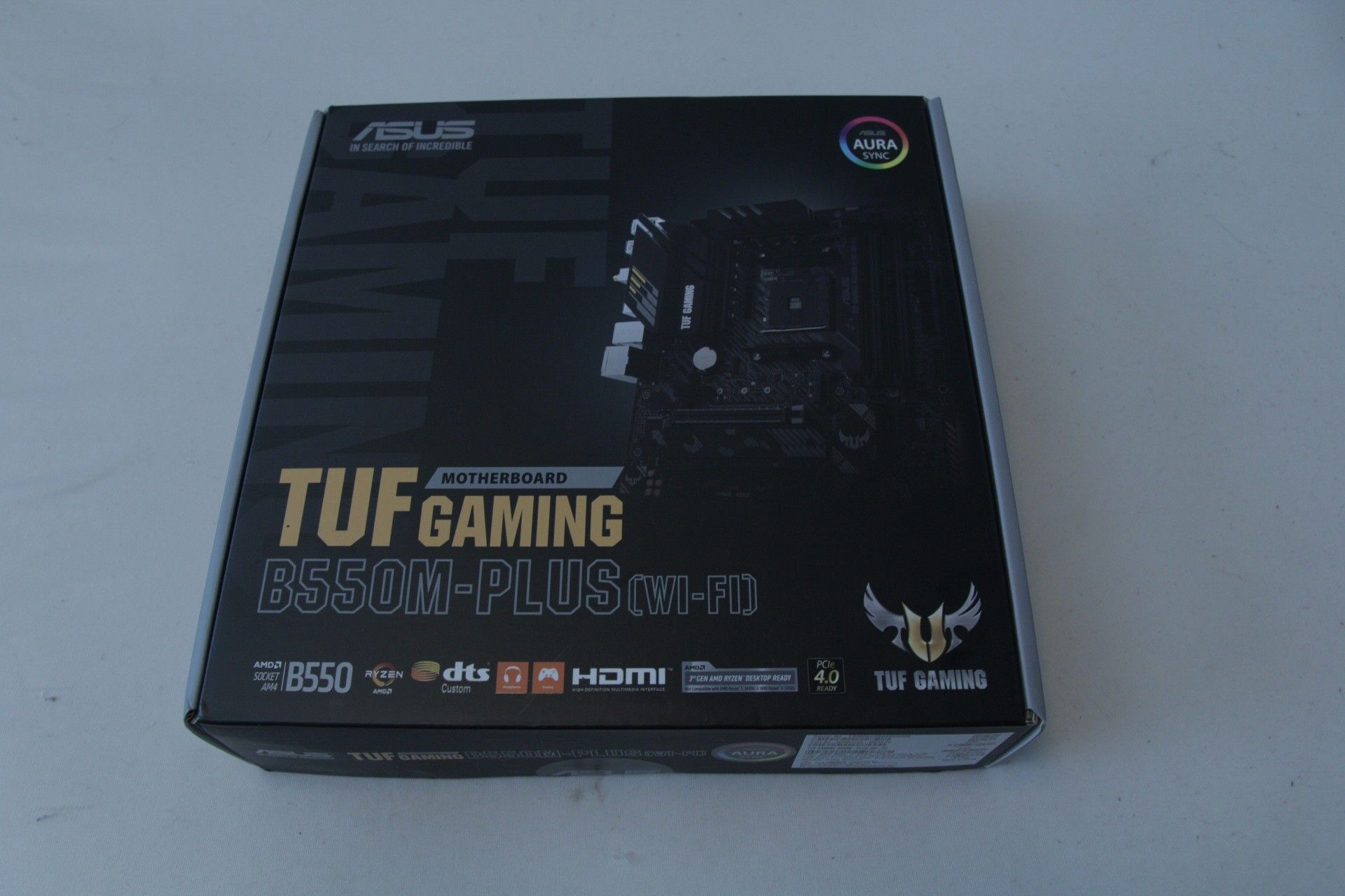 ASUS TUF Gaming B550M-PLUS Wi-Fi AM4 Micro-ATX Motherboard