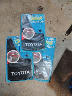 Toyota Universal Splash Guards Mud Flaps – 3 Pack