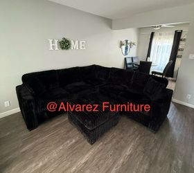 Sectional sofa with ottoman