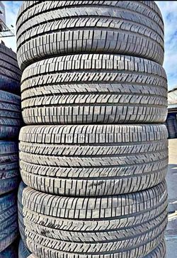 245 55 18 Goodyear tires Con Excelente calidad Las 4