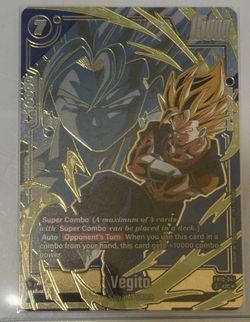 DBS Fusion World Vegito FB10-041 UC ALT ART Dragon Ball SUPER COMBO CROSS FORCE