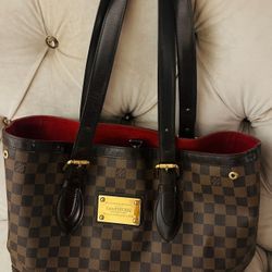 Louis Vuitton Hampstead Handbag Damier