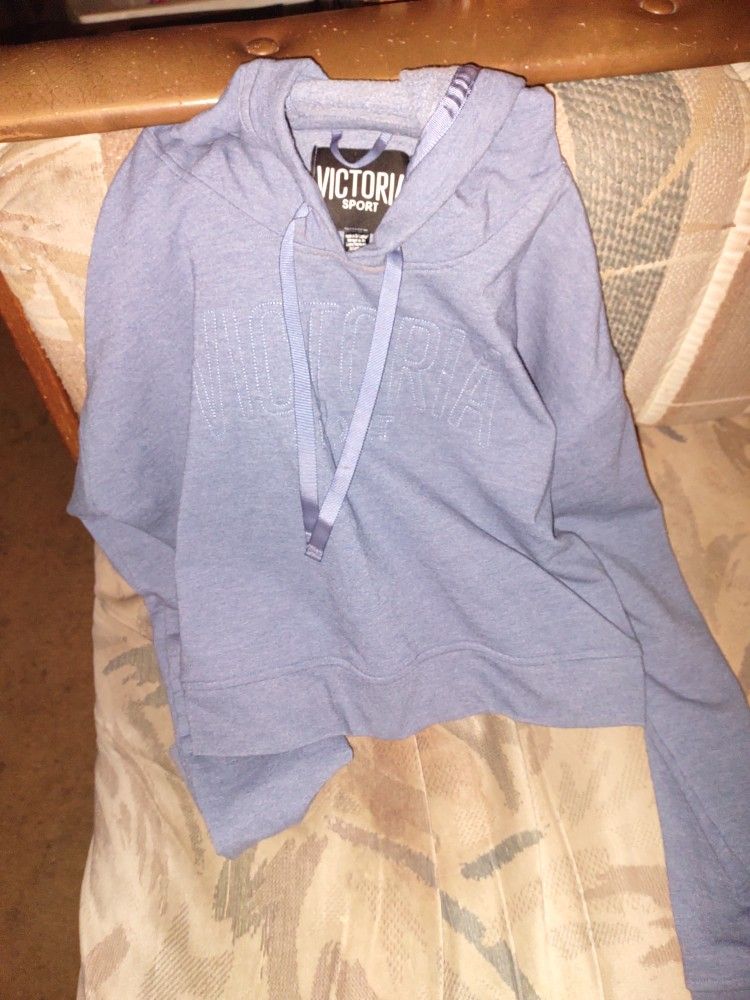 Victoria's Secret Sport Crop Sweatshirt Size Medium