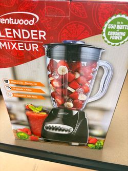 Brentwood 550W Blender with 50oz Plastic Jar