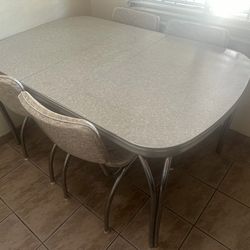 Vintage 60s Formica kitchen table